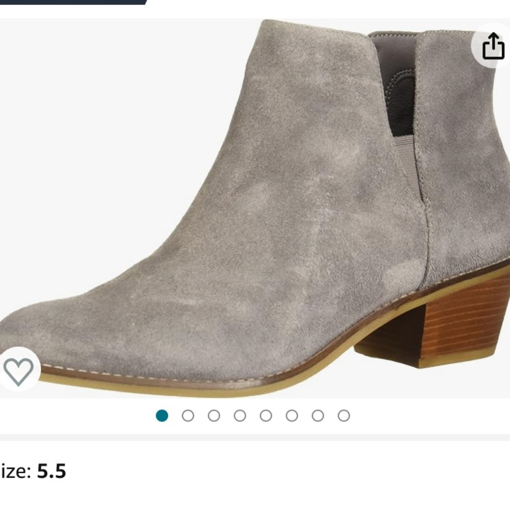 Cole haan signature, Abbott suede boot, size 8